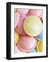 Pastel-Coloured Flying Saucers-Sam Stowell-Framed Photographic Print