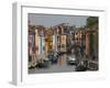 Pastel Coloured Houses Alongside a Canal in Burano, Venetian Lagoon, Venice, Veneto-James Emmerson-Framed Photographic Print