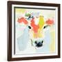 Pastel Cow I-Victoria Barnes-Framed Art Print