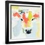 Pastel Cow I-Victoria Barnes-Framed Art Print