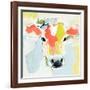 Pastel Cow I-Victoria Barnes-Framed Art Print