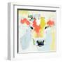 Pastel Cow I-Victoria Barnes-Framed Art Print