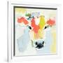 Pastel Cow I-Victoria Barnes-Framed Art Print