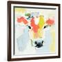 Pastel Cow I-Victoria Barnes-Framed Art Print