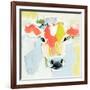 Pastel Cow I-Victoria Barnes-Framed Art Print