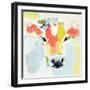 Pastel Cow I-Victoria Barnes-Framed Art Print