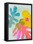 Pastel Cut out Matisse-Ana Rut Bre-Framed Stretched Canvas