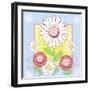 Pastel Daisies-Valarie Wade-Framed Giclee Print