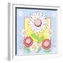 Pastel Daisies-Valarie Wade-Framed Giclee Print