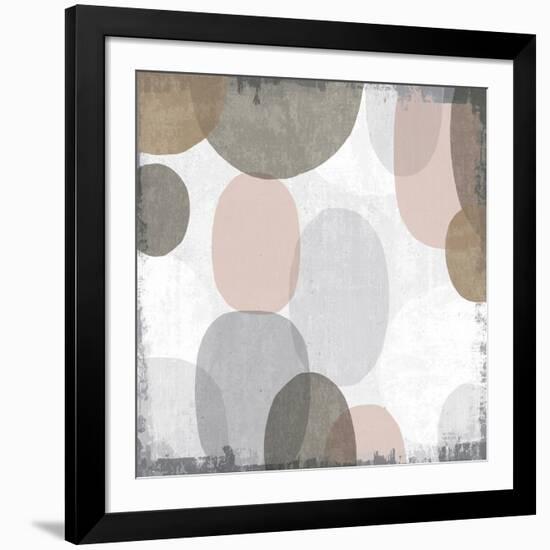 Pastel Drips II-Michael Mullan-Framed Art Print