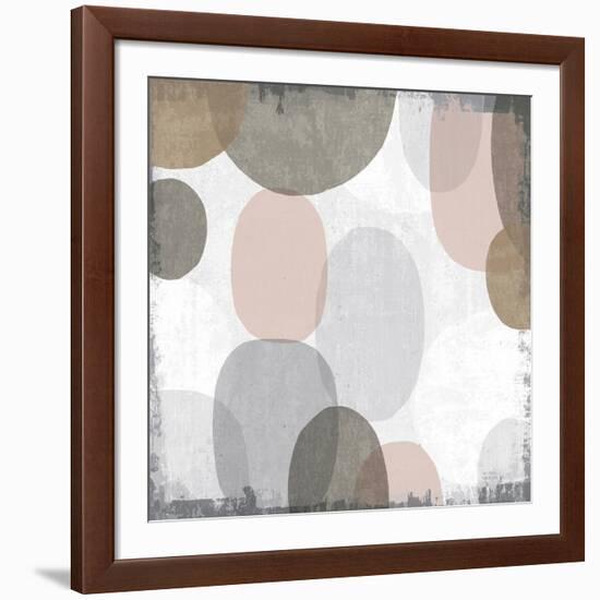 Pastel Drips II-Michael Mullan-Framed Art Print