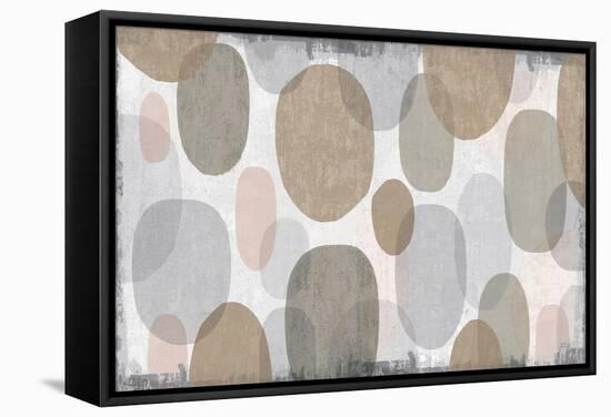 Pastel Drips-Michael Mullan-Framed Stretched Canvas