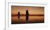 Pastel Evening on the Coast-Don Schwartz-Framed Premium Giclee Print