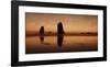 Pastel Evening on the Coast-Don Schwartz-Framed Premium Giclee Print