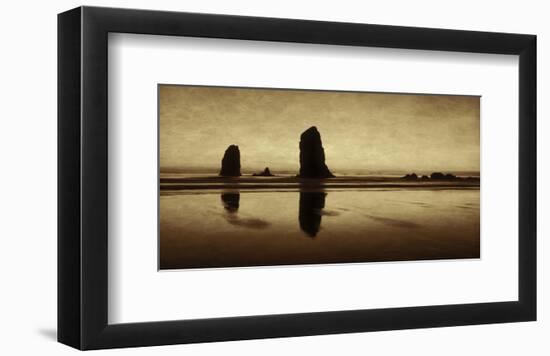 Pastel Evening on the Coast-Don Schwartz-Framed Art Print