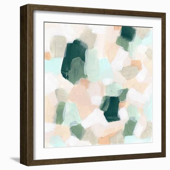 Pastel Facets I-June Vess-Framed Art Print