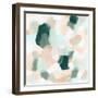 Pastel Facets I-June Vess-Framed Art Print