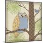 Pastel Fantasy Owls II-Paul Brent-Mounted Art Print