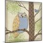 Pastel Fantasy Owls II-Paul Brent-Mounted Art Print