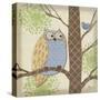 Pastel Fantasy Owls II-Paul Brent-Stretched Canvas