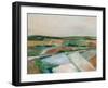 Pastel Fields II-Ethan Harper-Framed Art Print