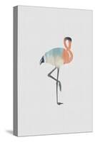 Pastel Flamingo-Orara Studio-Stretched Canvas