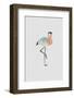 Pastel Flamingo-Orara Studio-Framed Photographic Print