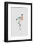 Pastel Flamingo-Orara Studio-Framed Photographic Print