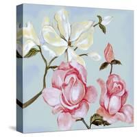 Pastel Floral I-Margaret Ferry-Stretched Canvas