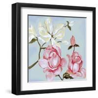 Pastel Floral I-Margaret Ferry-Framed Art Print