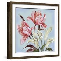 Pastel Floral II-Margaret Ferry-Framed Art Print