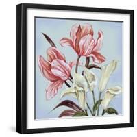 Pastel Floral II-Margaret Ferry-Framed Art Print