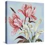 Pastel Floral II-Margaret Ferry-Stretched Canvas