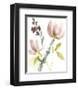 Pastel Flower Composition I-Jennifer Goldberger-Framed Art Print