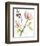 Pastel Flower Composition I-Jennifer Goldberger-Framed Art Print