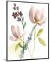 Pastel Flower Composition I-Jennifer Goldberger-Mounted Art Print