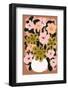 Pastel Flower Impression No 7-Treechild-Framed Photographic Print