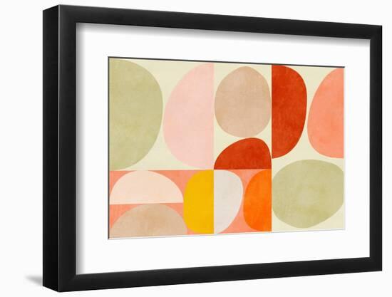 Pastel Geometry-Ana Rut Bre-Framed Photographic Print