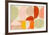 Pastel Geometry-Ana Rut Bre-Framed Photographic Print