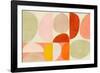 Pastel Geometry-Ana Rut Bre-Framed Photographic Print