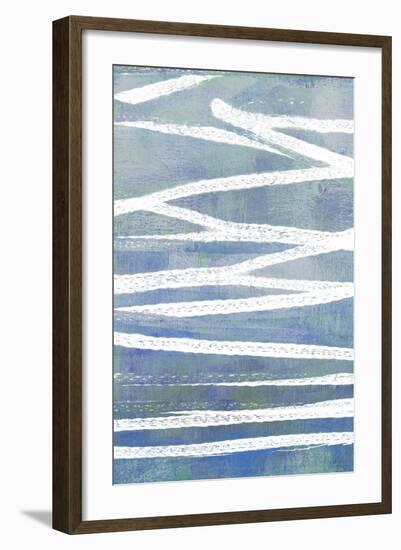 Pastel Gradient I-Jennifer Goldberger-Framed Art Print