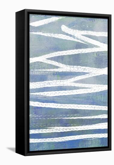 Pastel Gradient I-Jennifer Goldberger-Framed Stretched Canvas