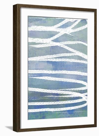 Pastel Gradient II-Jennifer Goldberger-Framed Art Print