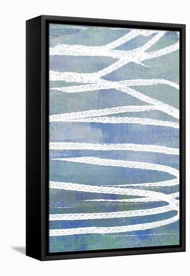 Pastel Gradient II-Jennifer Goldberger-Framed Stretched Canvas