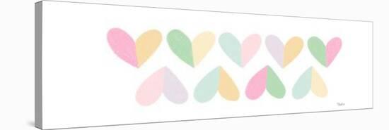 Pastel Hearts-Gigi Louise-Stretched Canvas