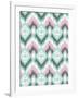 Pastel Ikat-Joanne Paynter Design-Framed Giclee Print