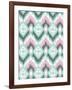 Pastel Ikat-Joanne Paynter Design-Framed Giclee Print