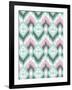 Pastel Ikat-Joanne Paynter Design-Framed Giclee Print