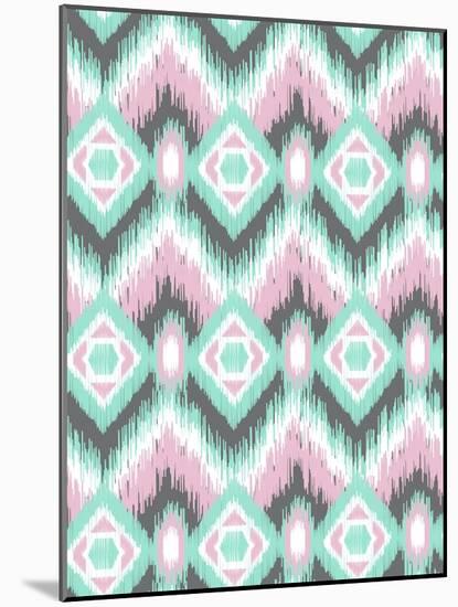 Pastel Ikat-Joanne Paynter Design-Mounted Giclee Print