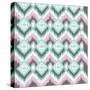 Pastel Ikat-Joanne Paynter Design-Stretched Canvas